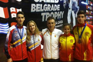Jess Tortosa, oro en el Open de taekwondo de Belgrado