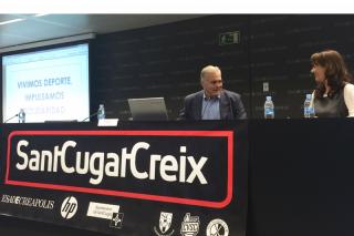 Fundal exporta a Catalua su modelo de gestin deportiva en un seminario en Sant Cugat con el Bara 