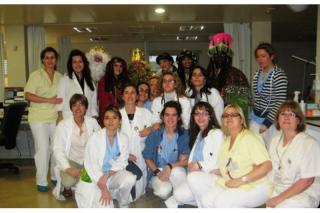 Los Reyes Magos llevan la ilusin al hospital Infanta Sofa de San Sebastin de los Reyes