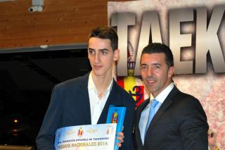 Jesús Tortosa, campeón de España de taekwondo en categoría absoluta en menos de 54 kilos