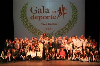La Gala del Deporte de Tres Cantos premia a sus mejores deportistas, clubes y entidades