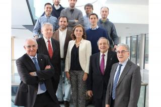El presidente del Consejo Europeo de Investigación visita el Instituto de Ciencias Matemáticas de la UAM 