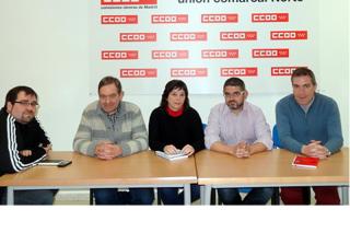 El PSOE se compromete ante CCOO a mantener la calidad de los servicios públicos