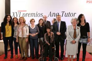 La tricantina Eva Nasarre reconocida con el premio Ana Tutor 2015 por su labor en defensa de las personas con discapacidad
