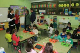 El colegio Enrique Tierno Galván integra los iPads como herramienta educativa para los alumnos de Infantil