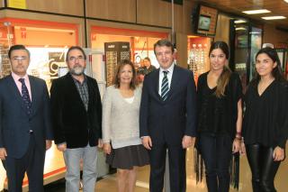 El alcalde de Tres Cantos visita el Parque Empresarial Euronova