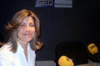 Eva Tormo, candidata del PP de San Sebastián de los Reyes,  presume del lema “Yo soy Sanse”