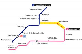 UPyD pide que el Metro enlace a Alcobendas con Barajas y el centro financiero
