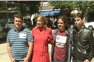 Tania Sánchez muestra su apoyo a las candidaturas de Sí se puede en Alcobendas y San Sebastián de los Reyes