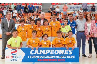 Vigo 2005, campeón del I Torneo Academias Red Blue de Fútbol Sala