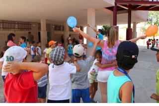 Colonia urbana gratuita en verano con comedor gratis para niños con necesidades sociales de Alcobendas