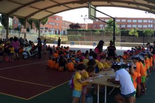 Más de 300 niños participan en los Campus Deportivos de verano en el Polideportivo de Algete