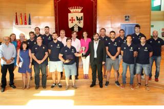 El Alcobendas Rugby recibe el reconocimiento del Ayuntamiento en nombre de todos los vecinos
