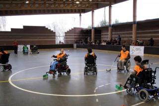 Alcobendas acoge este fin de semana el Campeonato de España de clubes de hockey sobre patines en silla de ruedas 