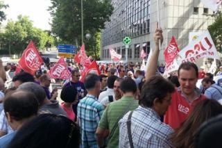 El PSOE de Alcobendas da su apoyo a las movilizaciones por el ERE de Indra 