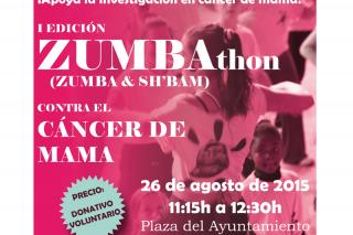 Sanse acoge dentro de sus fiestas el primer Zumbathon Solidario contra el cáncer de mama