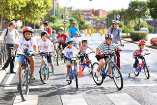 La Avenida de España de Alcobendas se llenará este domingo de bicicletas