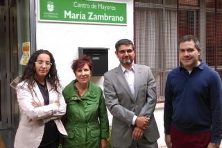 El PSOE de Alcobendas pide que no se desmantele el centro de mayores María Zambrano