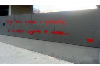 La justicia dicta el sobreseimiento penal del responsable de los graffitis en el Distrito Norte de Alcobendas