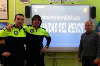 Fuente el Saz refuerza el programa Agente Tutor en el colegio Martina García