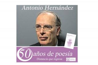 Manuel López Azorín conduce el homenaje al poeta Antonio Hernández