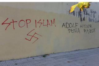 Sanse rechaza las pintadas xenófobas realizadas tras los atentados de París