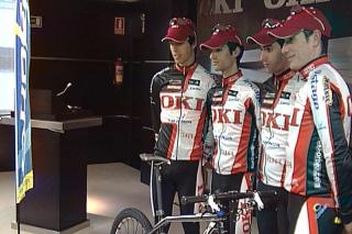 Presentado el equipo ciclista OKI-Orbea para la temporada 2010 