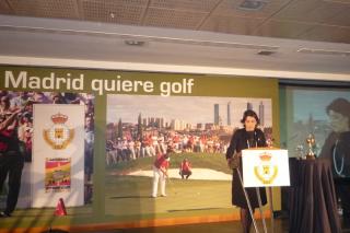 Medalla de la Federacin de Madrilea de golf al Ayuntamiento de Algete