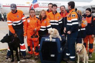 Conoce a los hroes de Getafe: la Unidad Canina de Proteccin Civil
