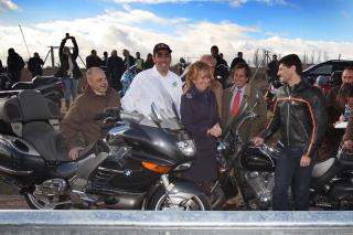 Aguirre presenta la segunda campaa de instalacin de sistemas proteccin para motoristas en carretera