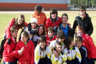 Gran papel de los atletas cadetes de Colmenar en los Campeonatos de Madrid