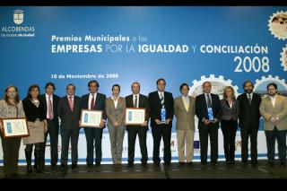Premios Municipales a las Empresas por la Igualdad y la Conciliacin Alcobendas 2008